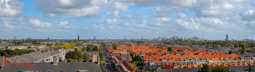 Panorama Den Haag vanaf de duinen